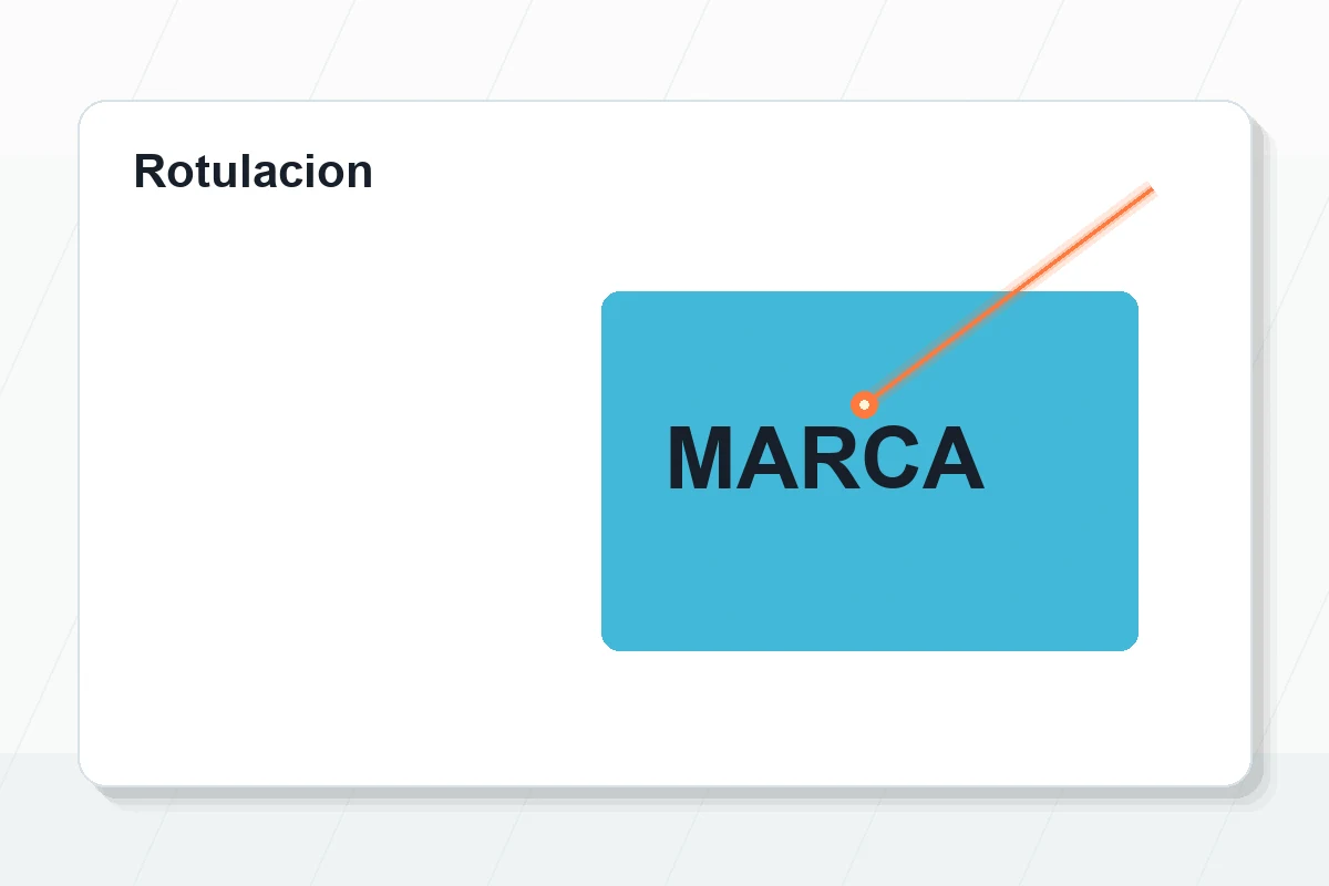 Rotulacion laser para marcas y senalizacion